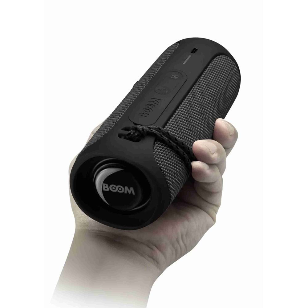 Powerway BOOM Taşınabilir Ses Bombası Kablosuz Bluetooth Hoparlör Speaker Yüksek Ses Çoklu Bağlantı