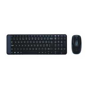 Logıtech MK220 Kablosuz Klavye Mouse Set (Q TR)