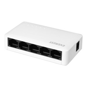 Everest ESW-515G 5 Port 10/100/1000Mbps Gigabit Ethernet Switch Hub