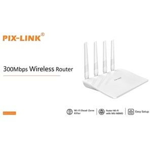 Pix-Link LV-WR21Q Acces Point 300Mbps Wifi-N Repeater Pro Wifi Router Sinyal Güçlendirici