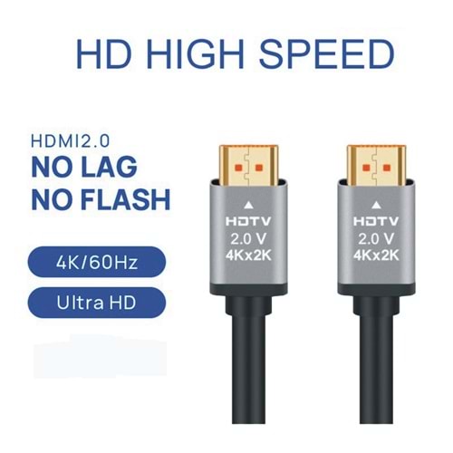 Bawerlink HD-103 HDMI 5 Mt Premium Yüksek Hızlı 2.0 V 4Kx2k Kablo