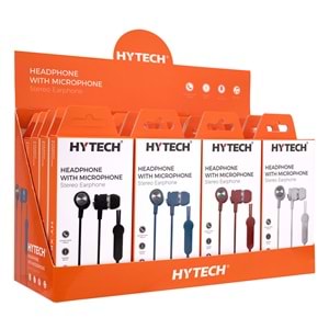 Hyetch HY-XK24 Beyaz/Siyah/Mavi/Kırmızı Kulak İçi Mikrofonlu Kulaklık