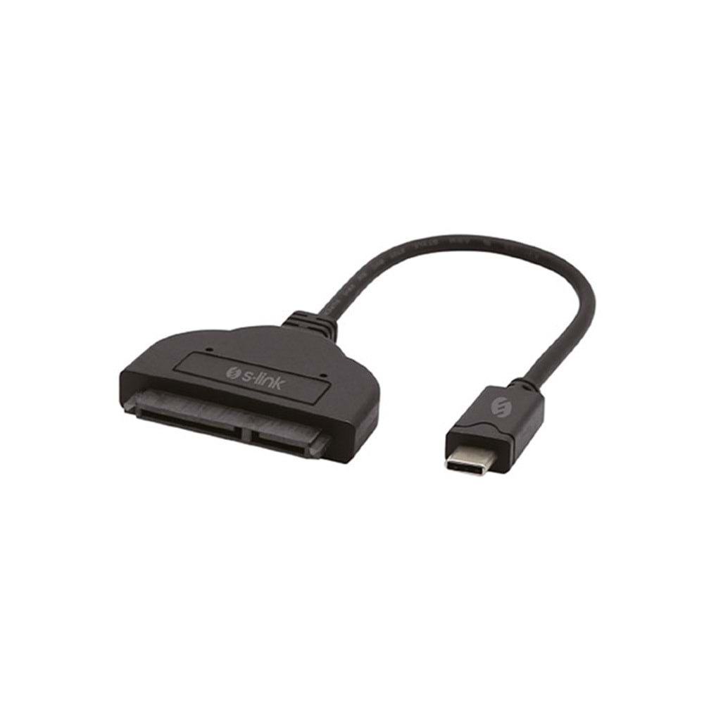 S-link SL-USB-C76 USB3.1 Type-C to SATA 7+15 Pin Çevirici