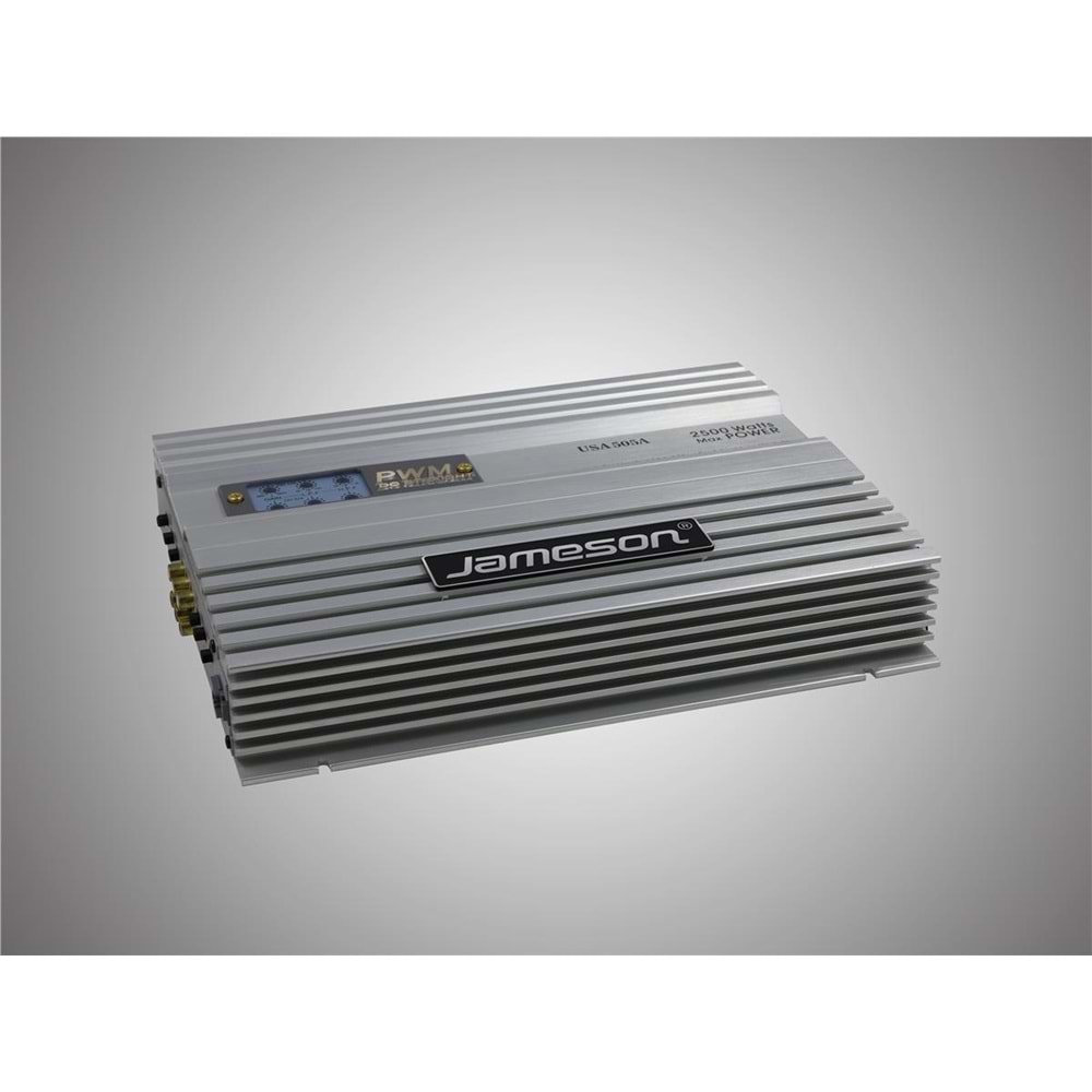 Jameson USA-505A 4 Kanal 2500 Watt Bass Kontrollu Oto Anfi
