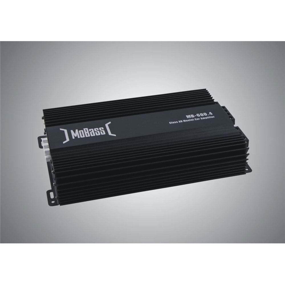 Mobass MB-600.4 4 Ohm 55Wx4CH Wıth Bass Control Oto Anfi
