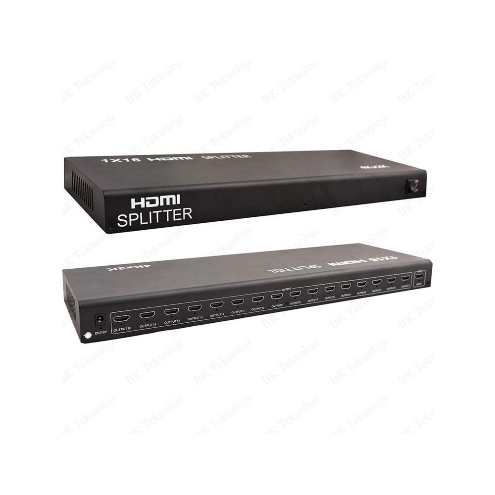 Bawerlink GAB-HS16 16 Port HDMI 4K*2K Splıtter