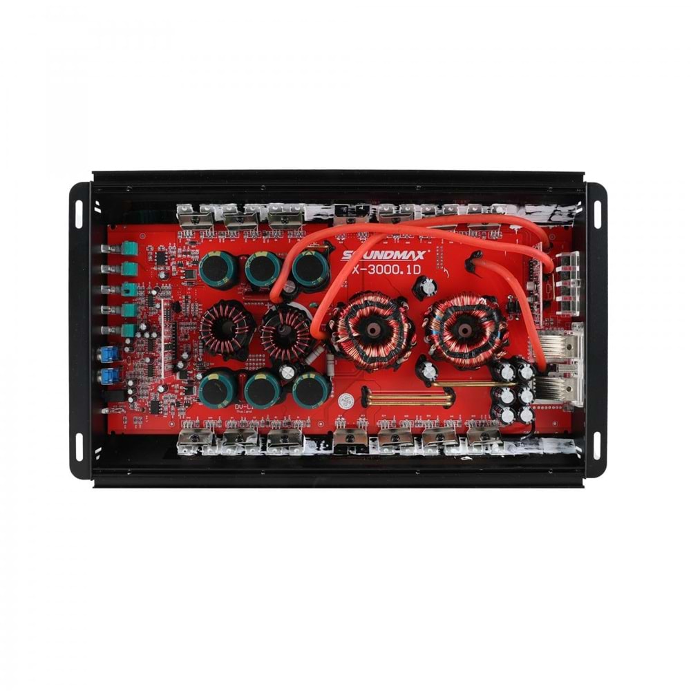 Soundmax SX-3000.1D 10000 Watt RMS 3000 Bass Control Mono Oto Anfi