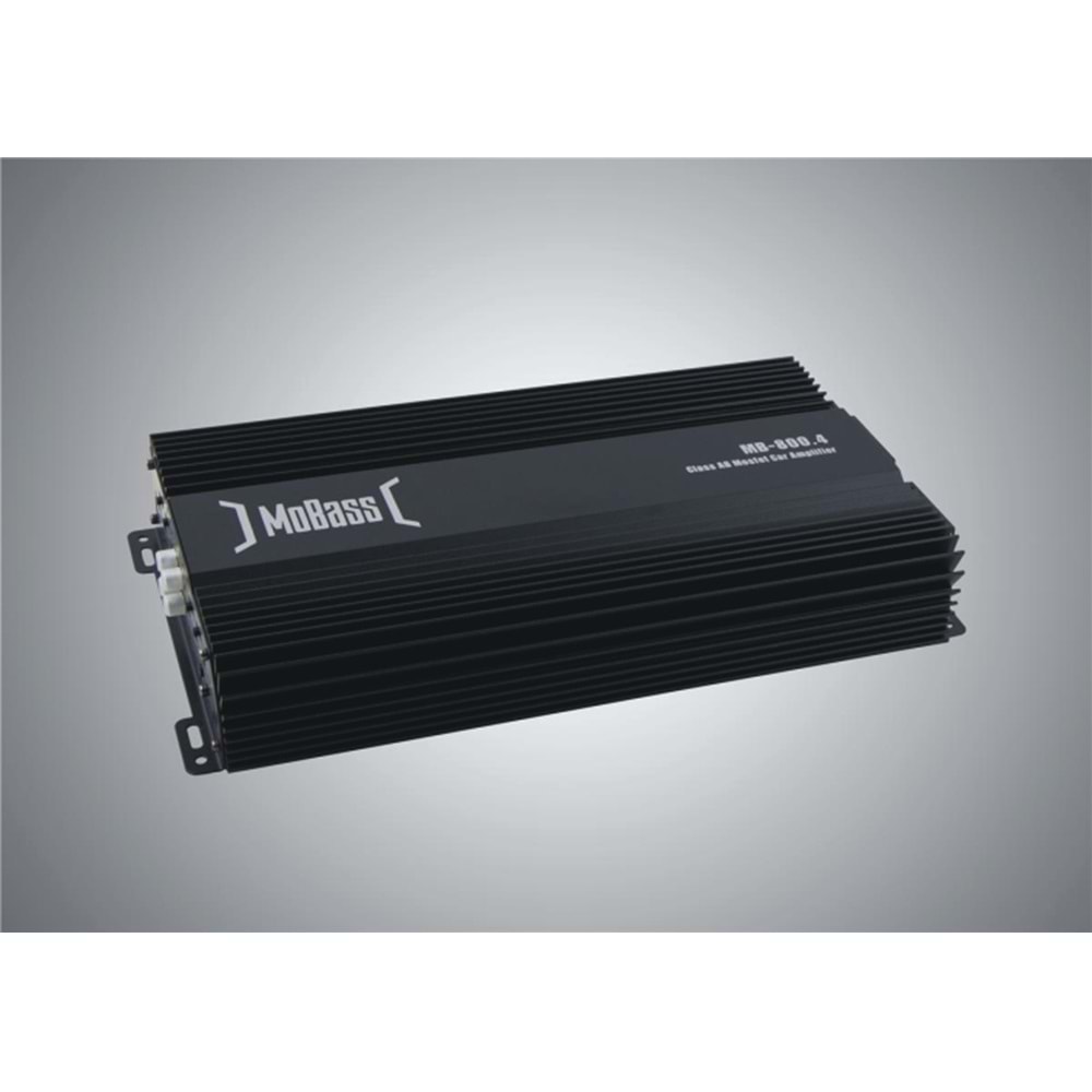 Mobass MB-800.4 4 Ohm 240Wx2Ch Wıth Bass Control Oto Anfi