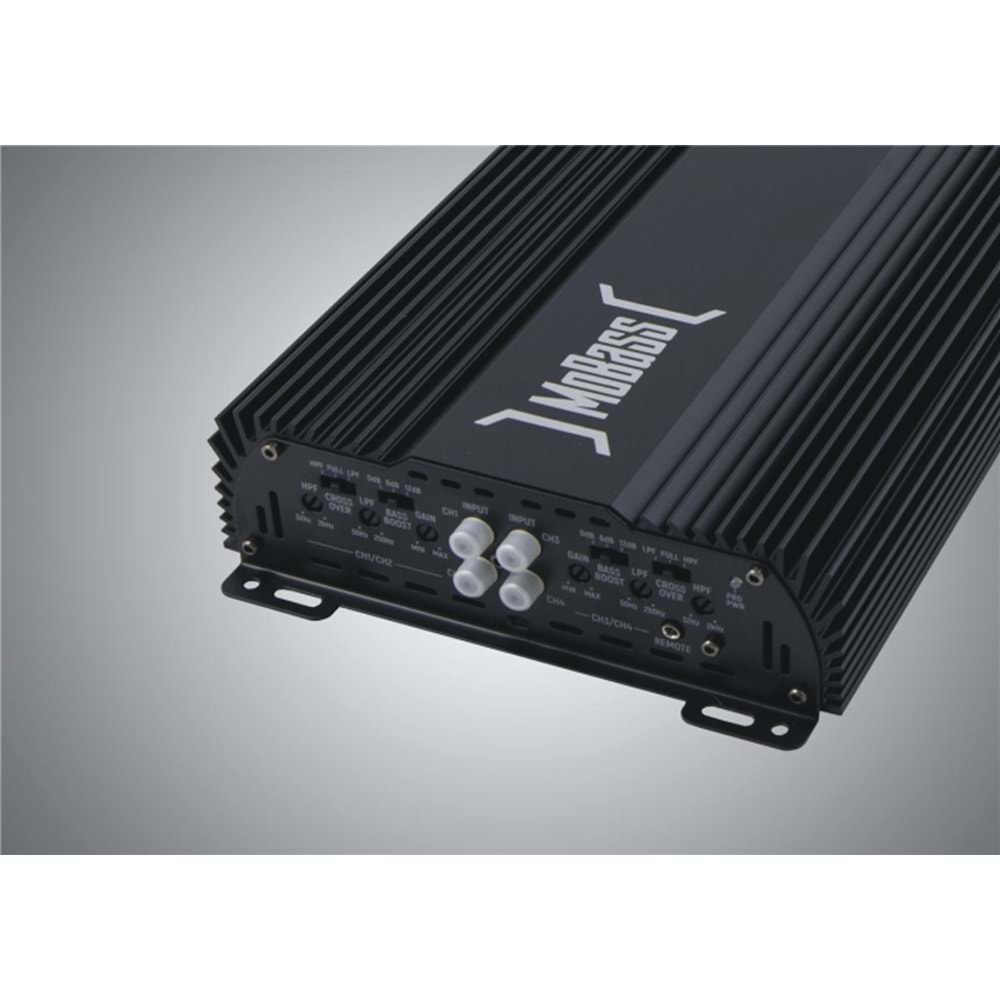 Mobass MB-800.4 4 Ohm 240Wx2Ch Wıth Bass Control Oto Anfi