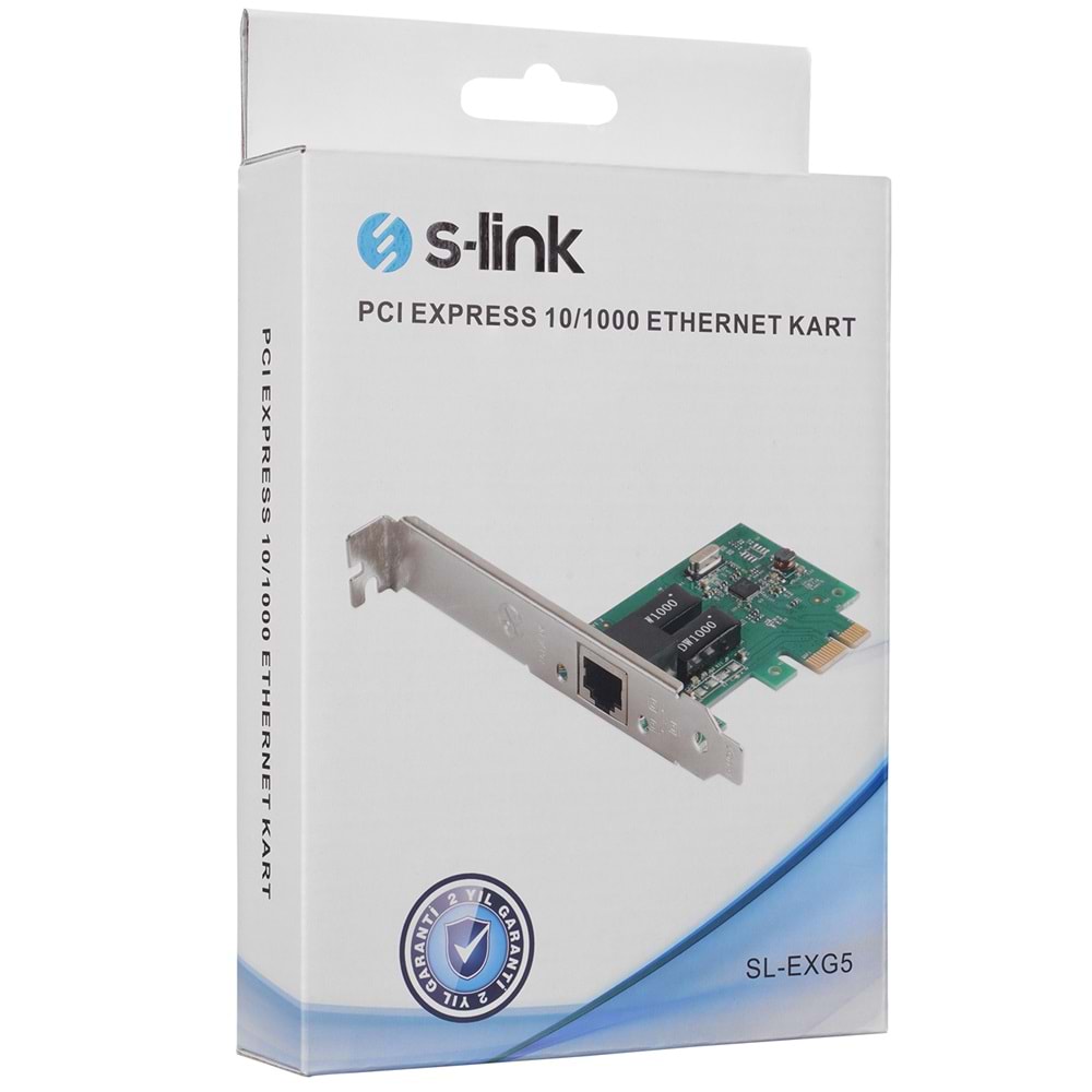 S-link SL-EXG5 PCI Express 10/1000 Ethernet Kart