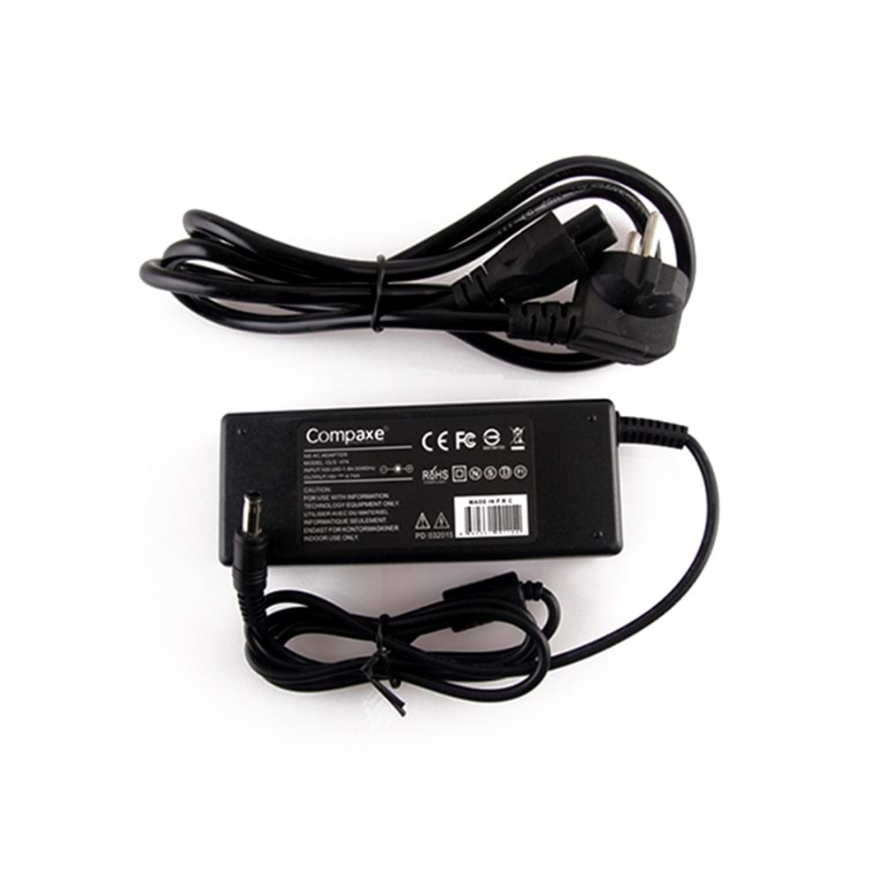 Compaxe CLS-474A (samsung) 19V 4.74A 5.5 3.0 Notebook Adaptör