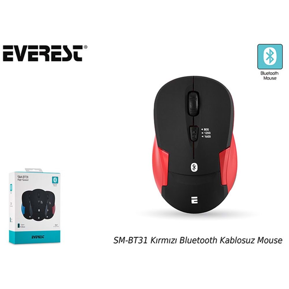 Everest SM-BT31 Bluetooth Kablosuz Mouse