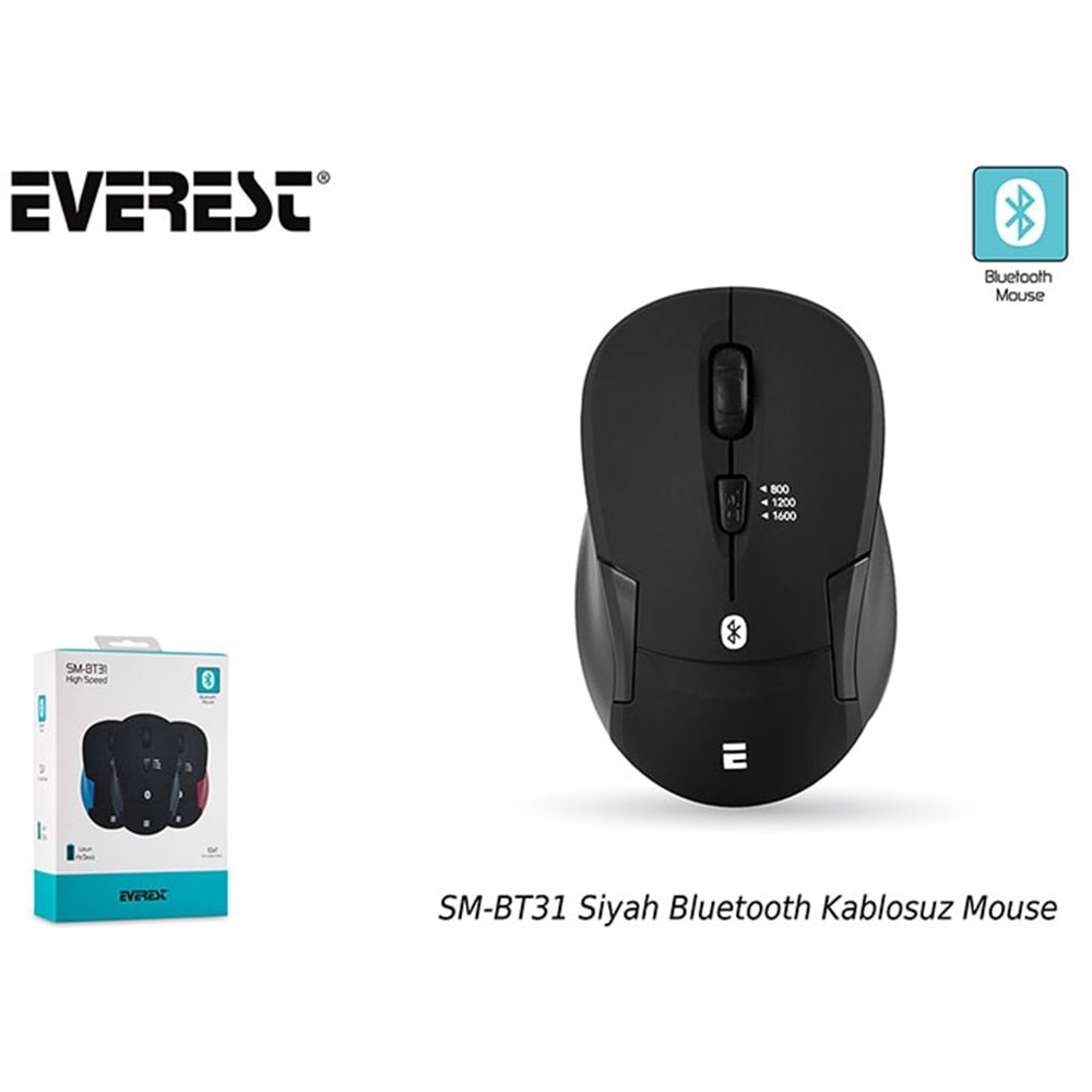 Everest SM-BT31 Bluetooth Kablosuz Mouse