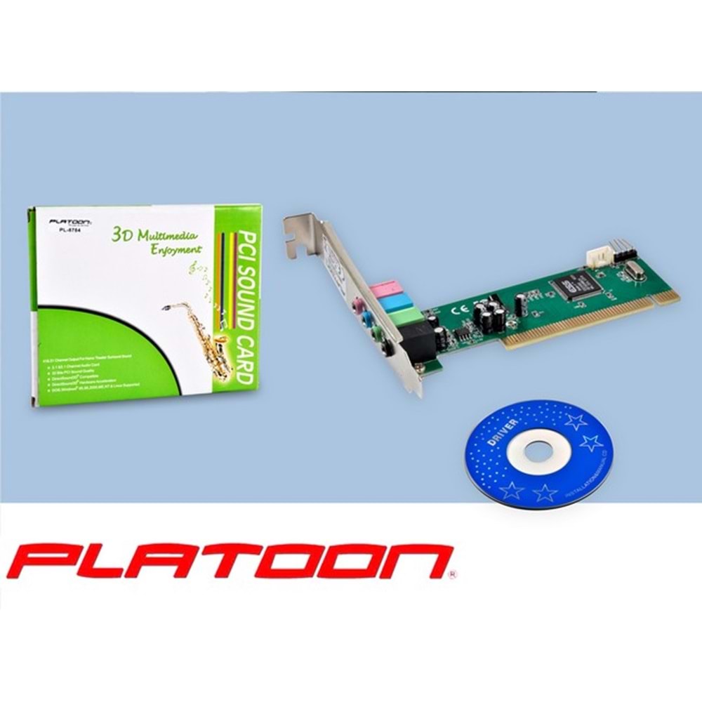Platoon PL-8754 PCI 4.1 Ses Kartı