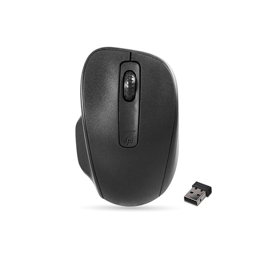 Everest SM-803 Usb Siyah 800/1200/1600dpi Kablosuz Mouse