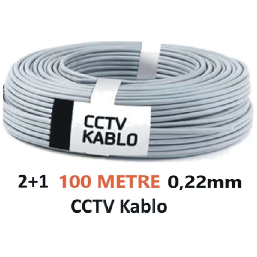 bawerlink CCTV 2+1 050mm 81 mt Kamera Kablosu A Kalite
