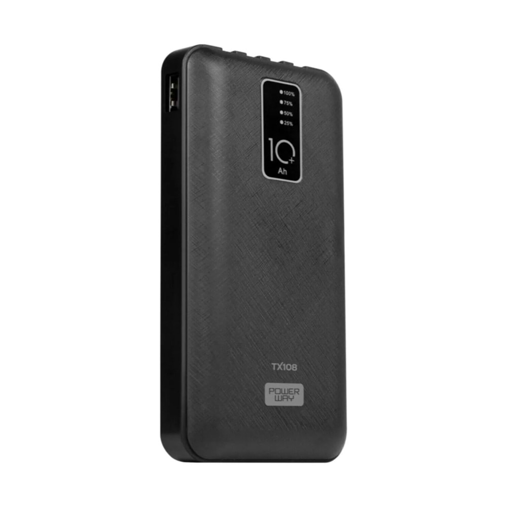 Powerway TX108 Digital Ekranlı 10000 mAH Taşınabilir Powerbank Pil Sarj Cihazı