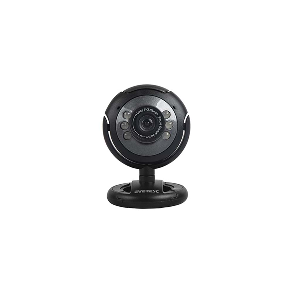 Everest SC-824 300K Usb Mikrofonlu Görüş Ledli Webcam Pc Kamera