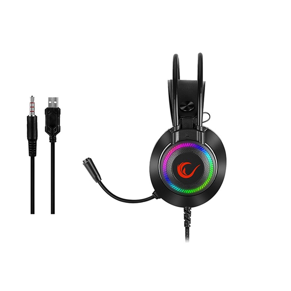 RAMPAGE RM-K27 X-JAMMER 3,5mm GAMİNG OYUNCU MİKROFONLU KULAKLIK