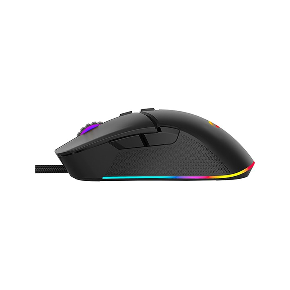 Everest SM-G05 X-RACER Usb Siyah 6400dpi RGB Ledli Gaming Oyuncu Mouse