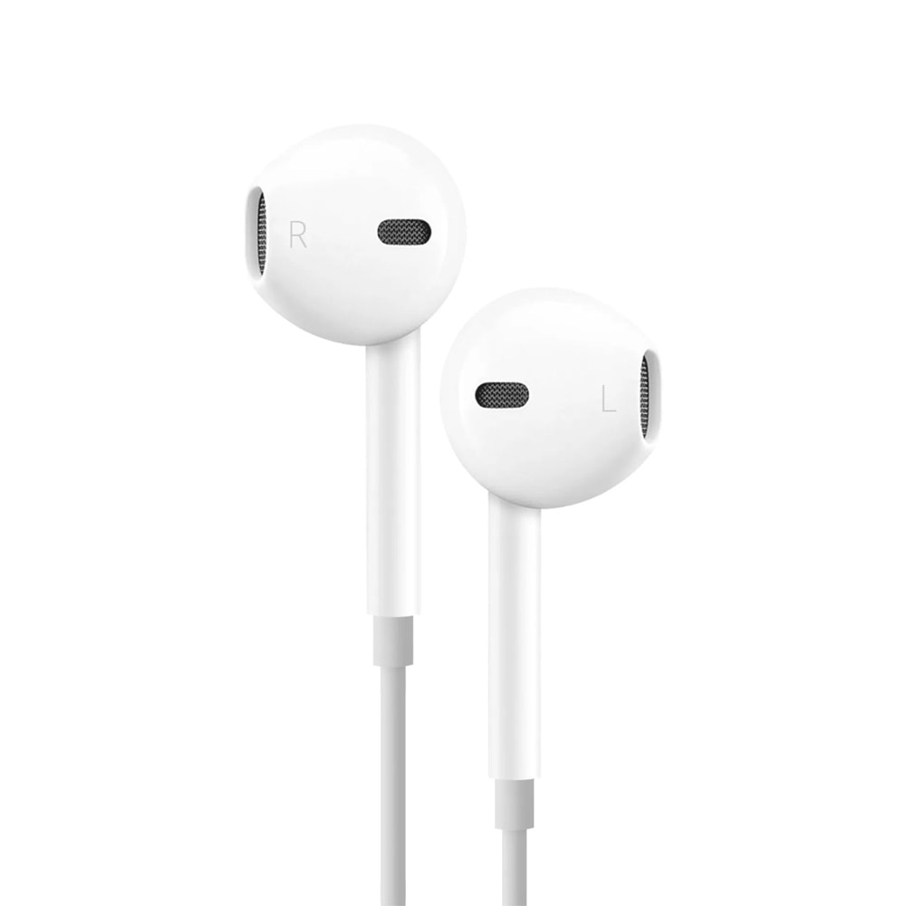 Powerway EARVOX Iphone 3.5 Mm Jack Girişli Mikrofonlu Kablolu Kulaklık Tüm Cihazlara Uyumlu Stereo