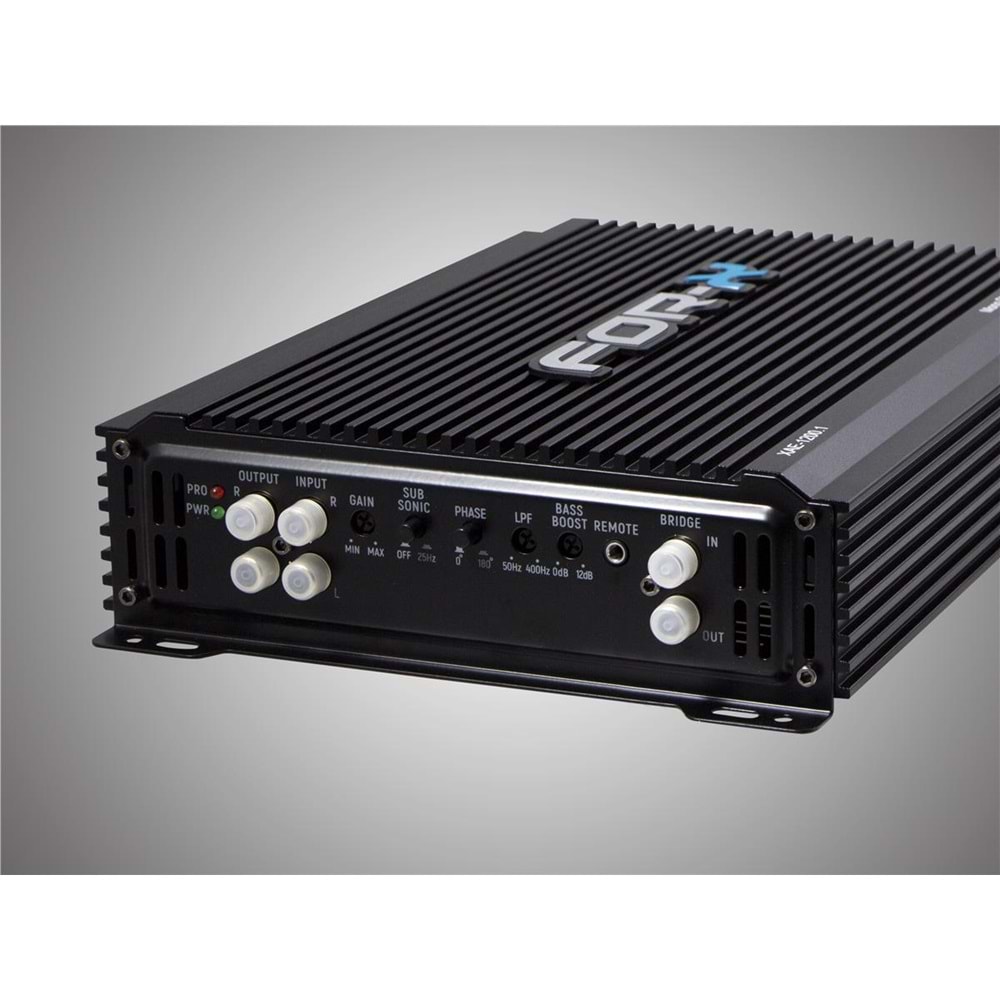 For-X XAE-1200.1 1200Watt Rms Bass Kontrollü Mono Oto Anfi