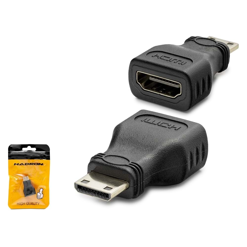 Hadron HDX1268 Adaptör Çevirici HDMI to HDMI Mini F/M