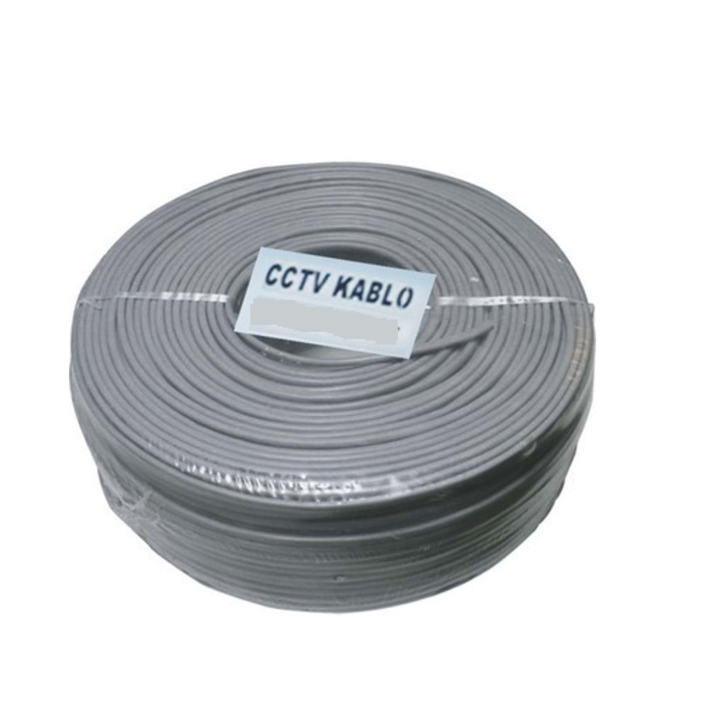 Bawerlink CCTV 2+1 050mm 155 Mt Kamera Kablosu A Kalite