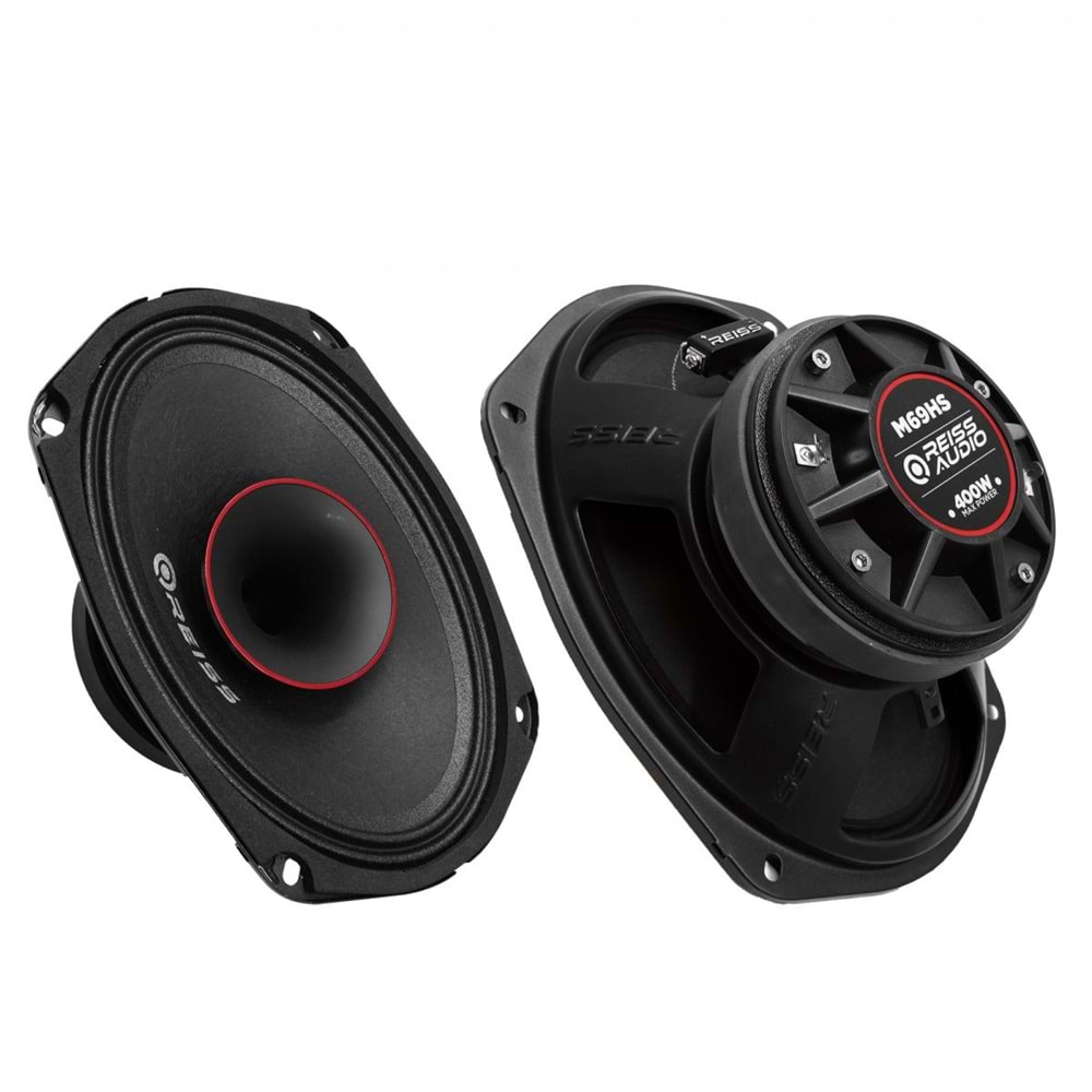 Reıss Audıo RS-M69HS 300 Watt Max 6X9 Mıdrange Oval Oto Hoparlör