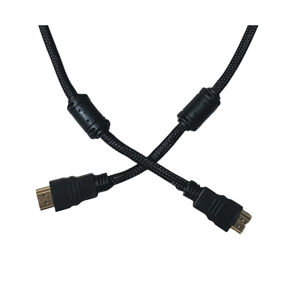 Bawerlink HD-109 Örgülü Filtreli HDMI 25 mt Hızlı 1.4 V Kablosu