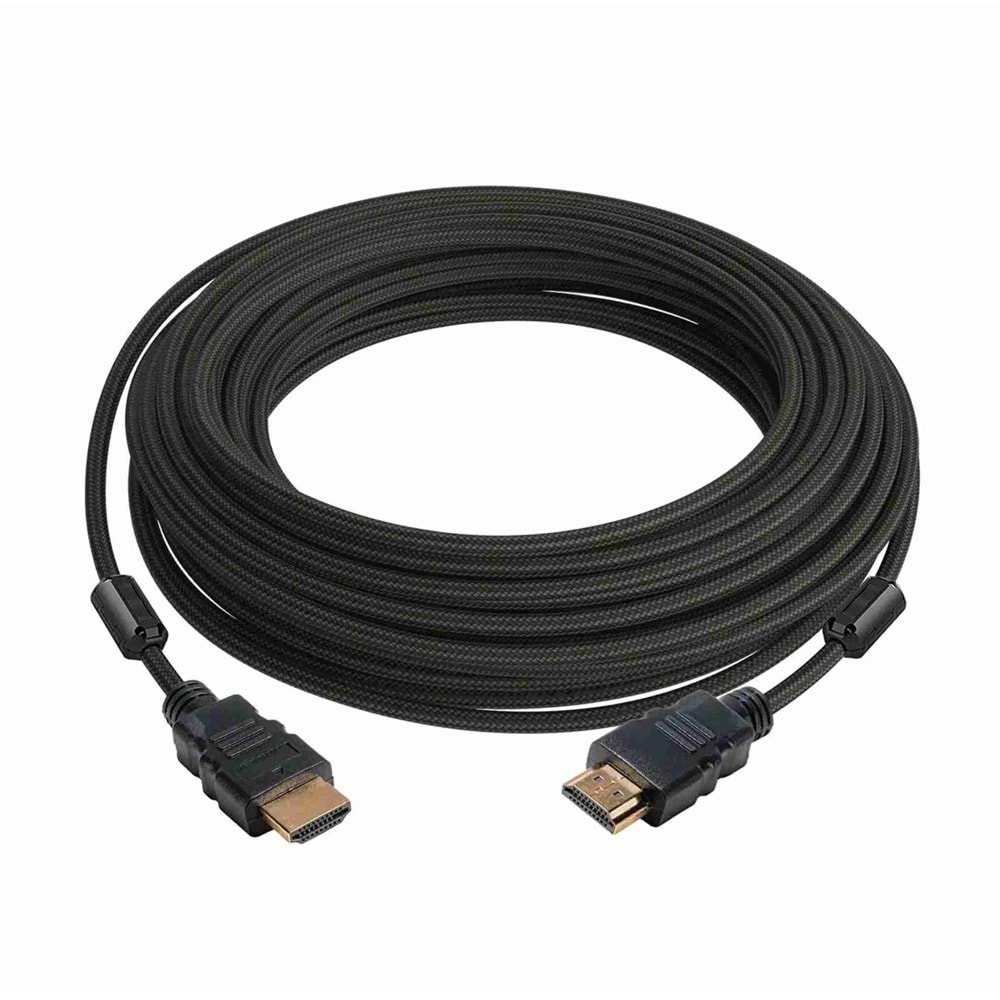 Bawerlink HD-110 Örgülü Filtreli HDMI 30 mt Hızlı 1.4 V Kablosu