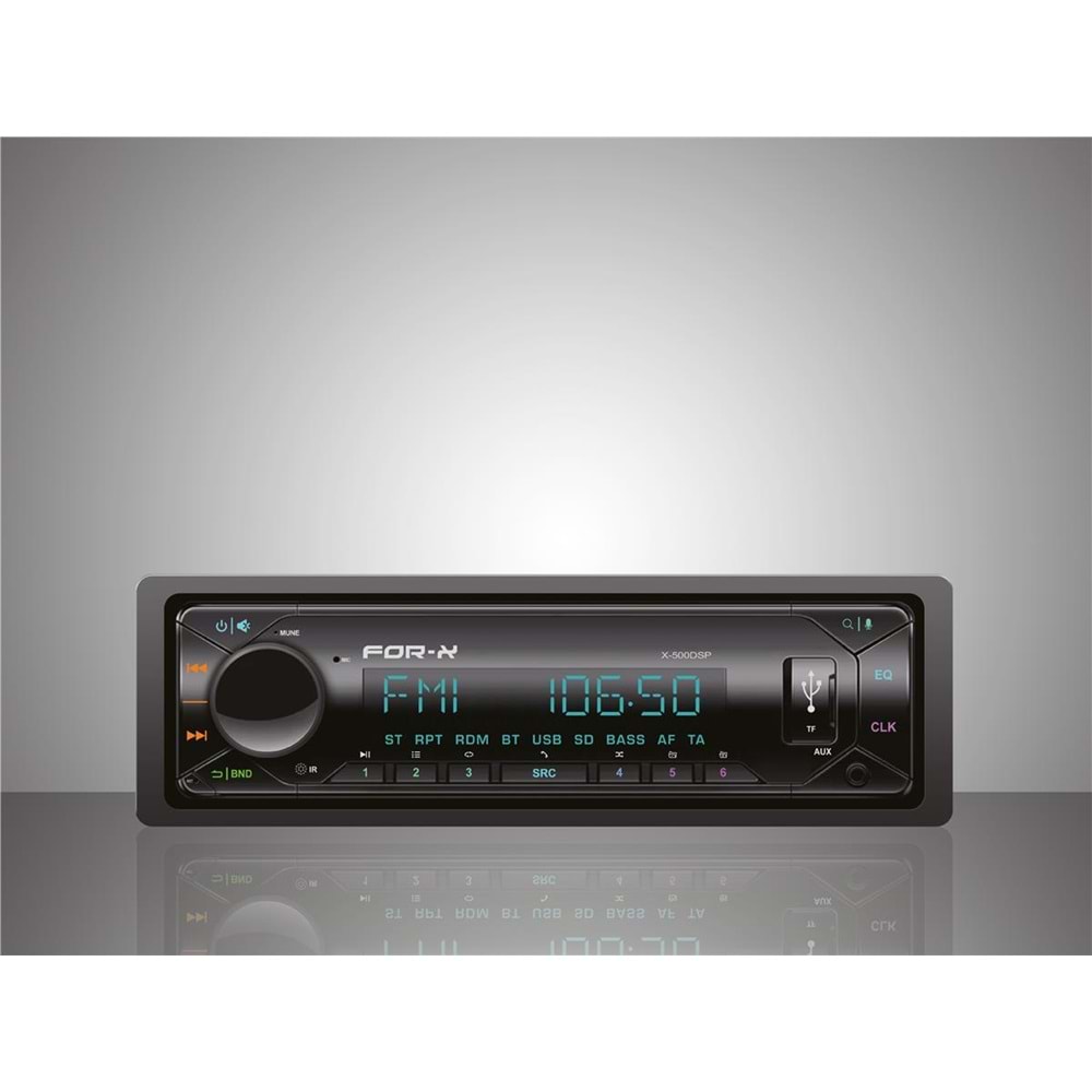 For-X X-500DSP USB/SD/FM Bluetooth Oto Teyp