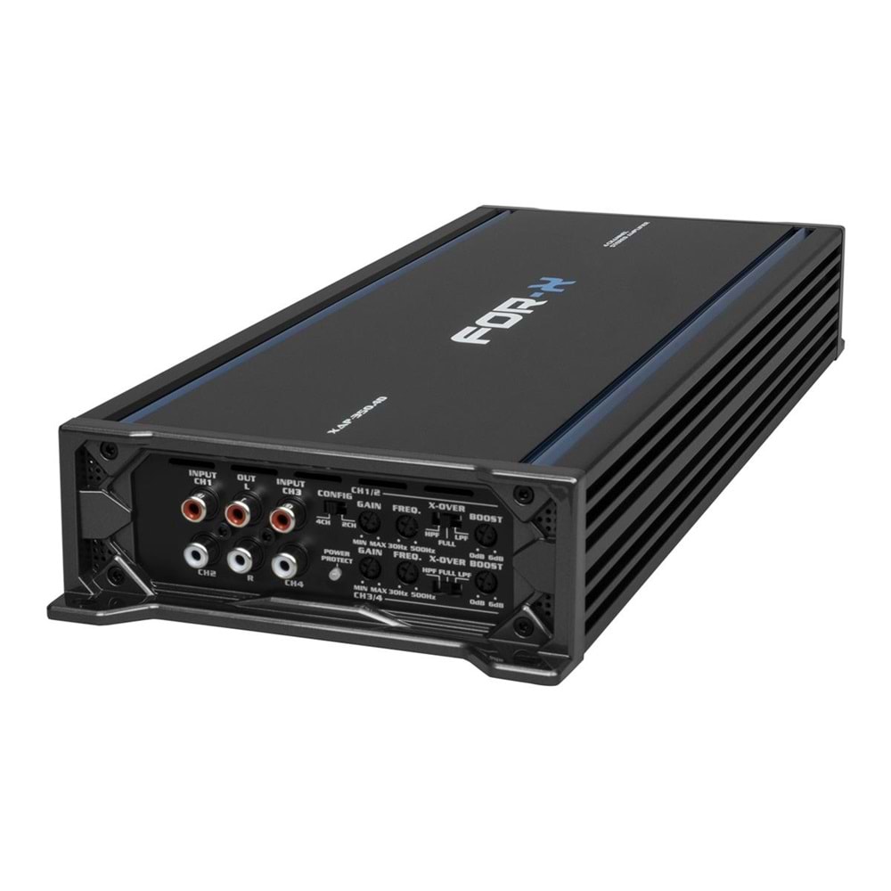 For-X XAP-350.4D 4x300 Rms Profesyonel Midrange Oto Anfi