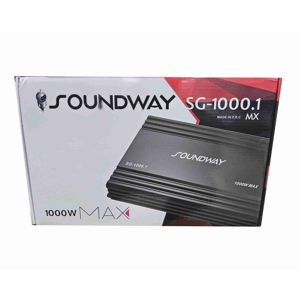 Soundway SG-1000.1 Kanal 1000 Watt Oto Anfi