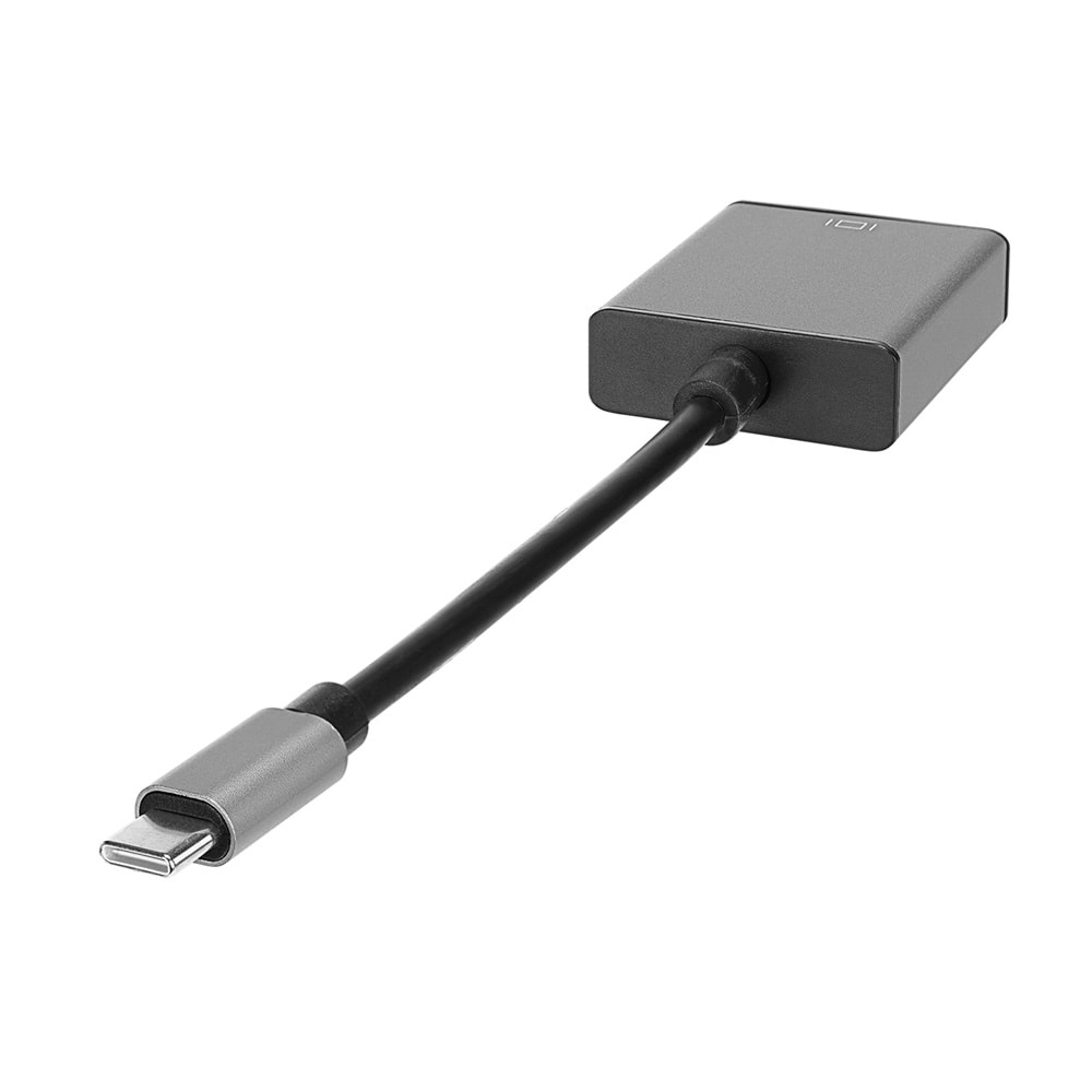 Hytech HY-USBC53 1080P Metal Type-C to VGA Adaptör
