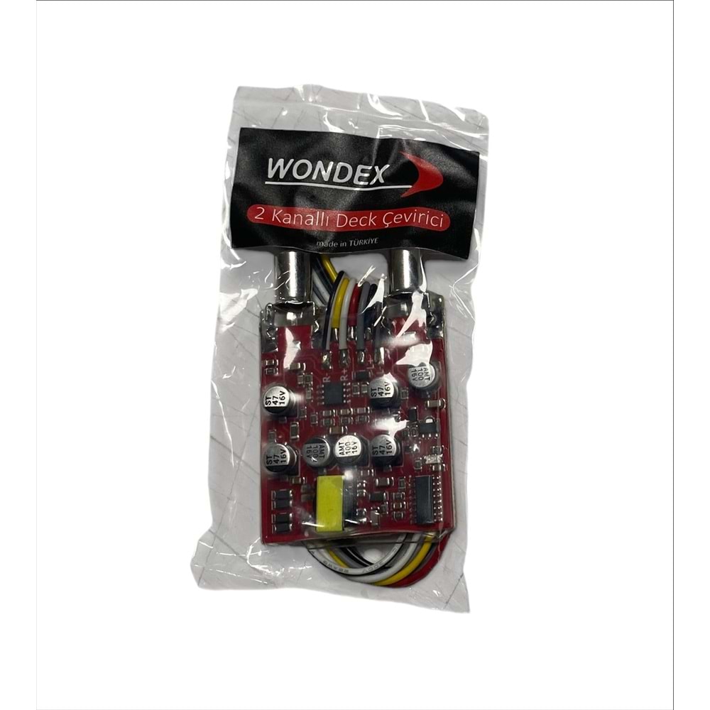 Wondex 2 Kanal Deck Anfi Çevirici