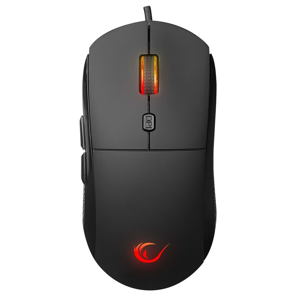 Rampage RADIANT M1 Makrolu Siyah 7200 dpi RGB Aydınlatmalı Gaming Oyuncu Mouse