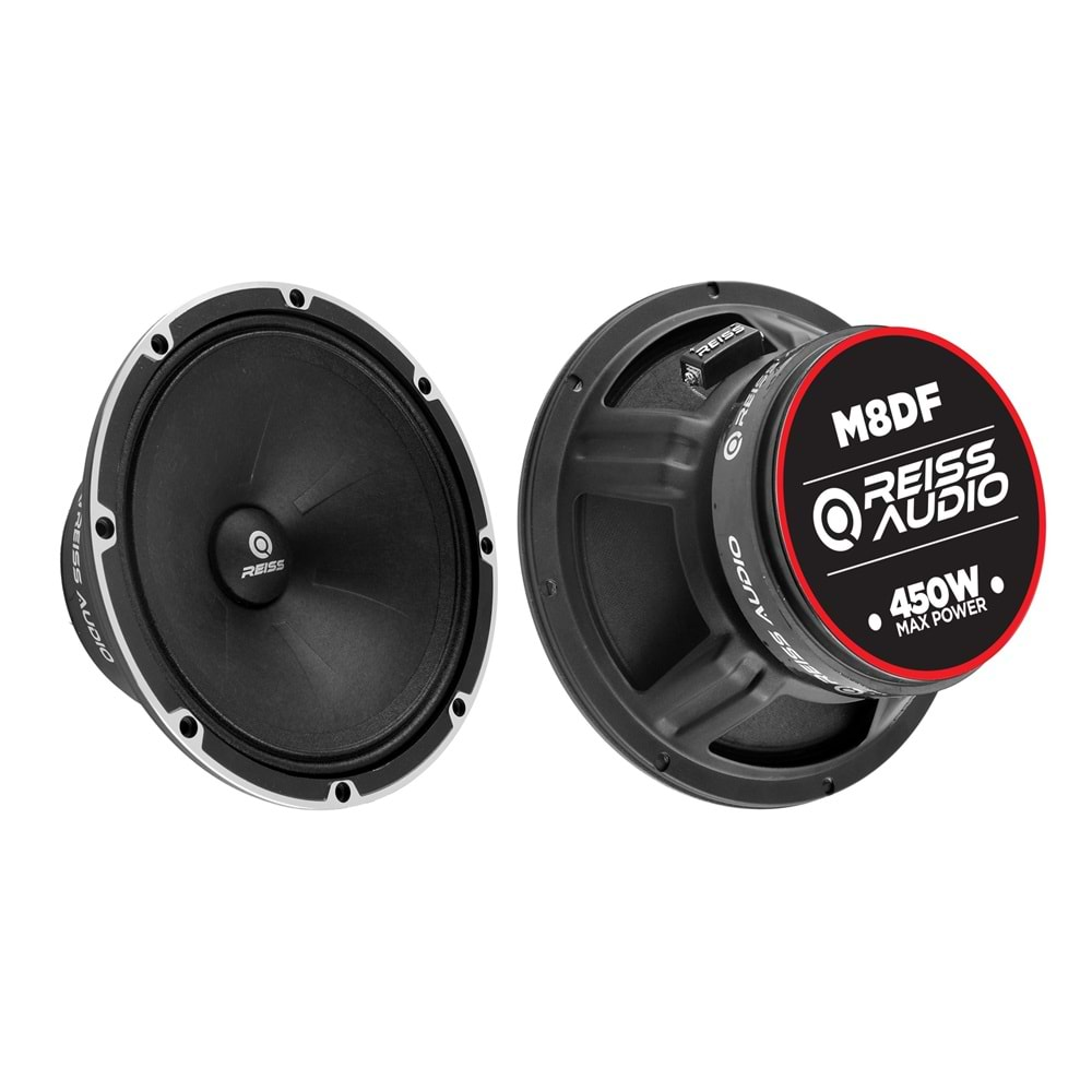 Reıss Audıo RS-M8DF 20 Cm 450 Watt Mıdrange Oto Hoparlör