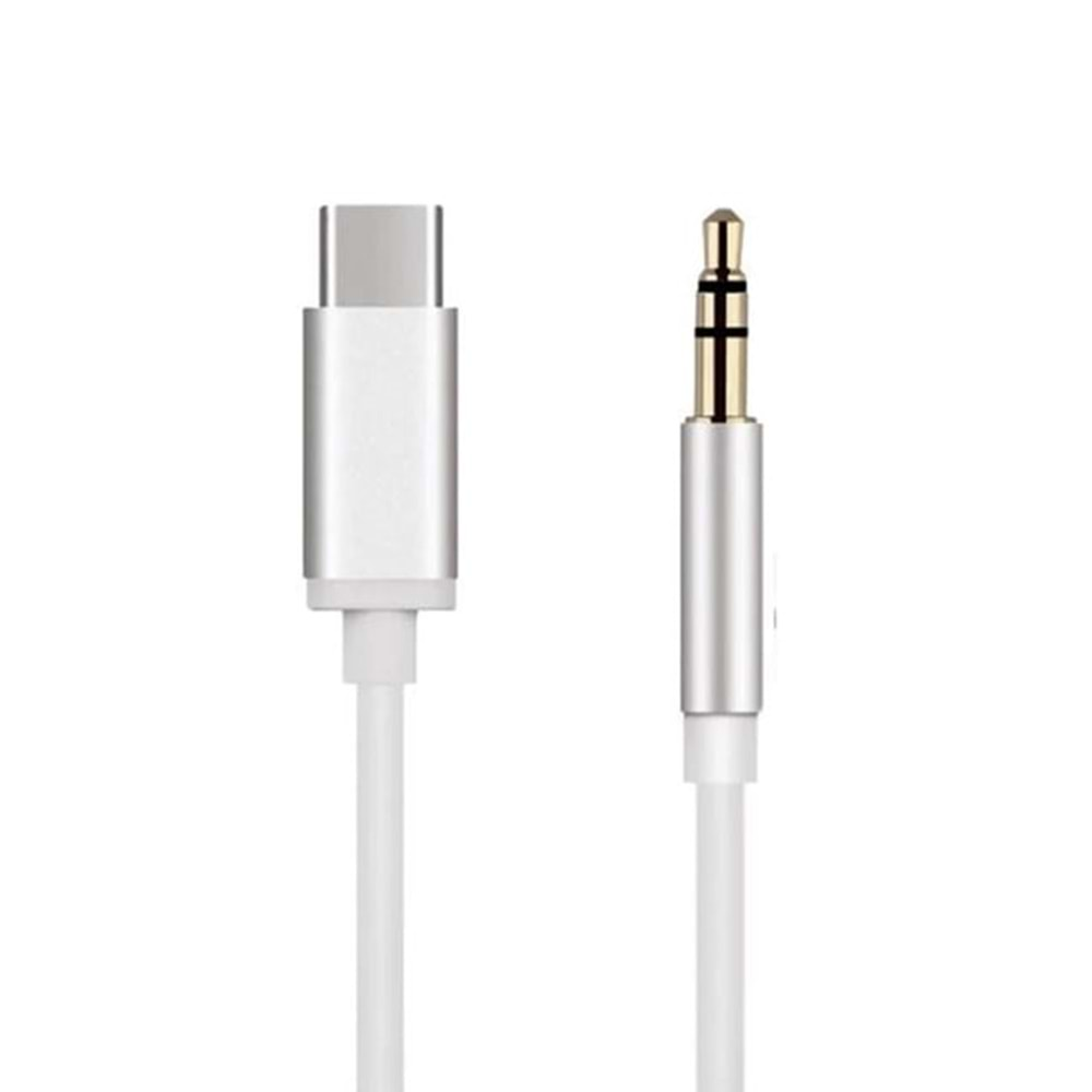 Powerway AC10 Usb-C To 3.5mm Jack Aux Ses Kablosu