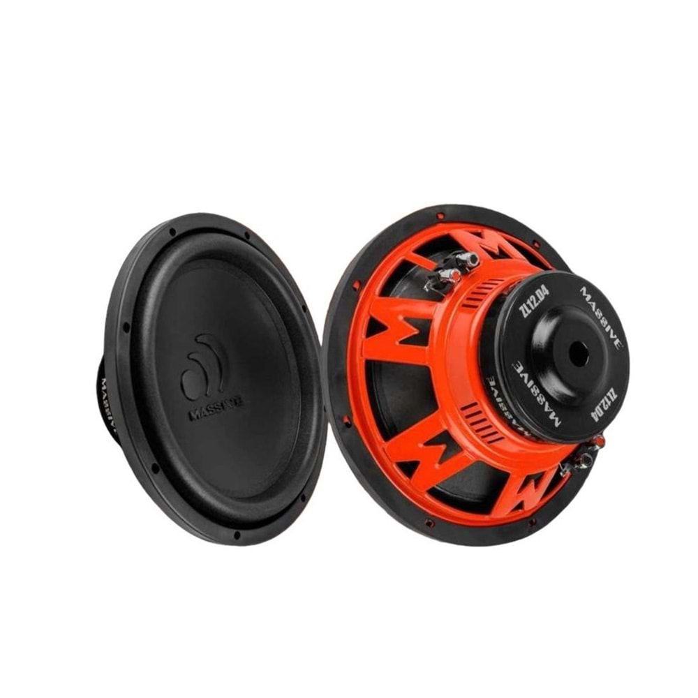 Massıve ZL12.D4 30 Cm Oto Subwoofer