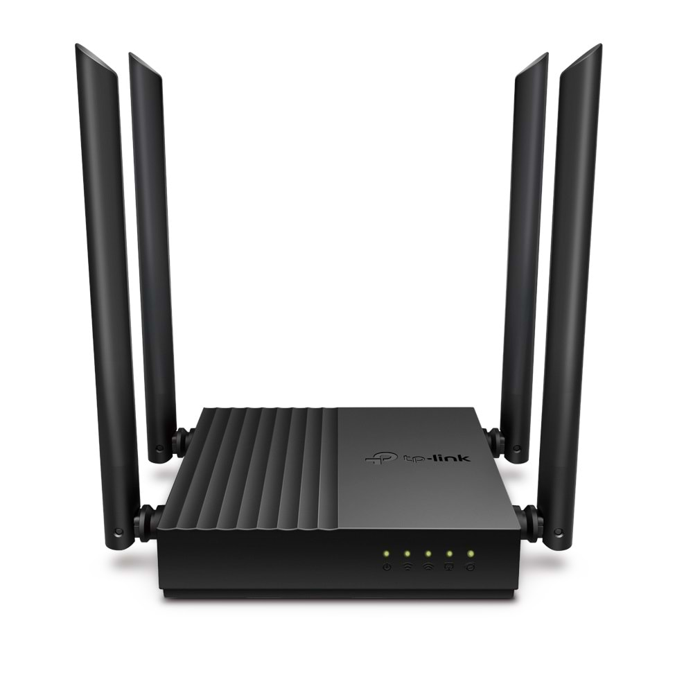 Tp-Link Archer C64 AC1200 Mbps Kablosuz MU-MIMO WiFi Router, 4 Gigabit LAN Bağlantı Noktası, Beamforming