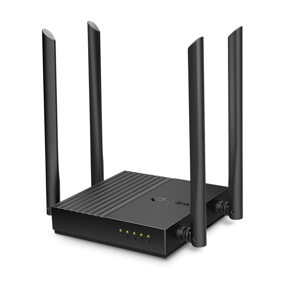 Tp-Link Archer C64 AC1200 Mbps Kablosuz MU-MIMO WiFi Router, 4 Gigabit LAN Bağlantı Noktası, Beamforming