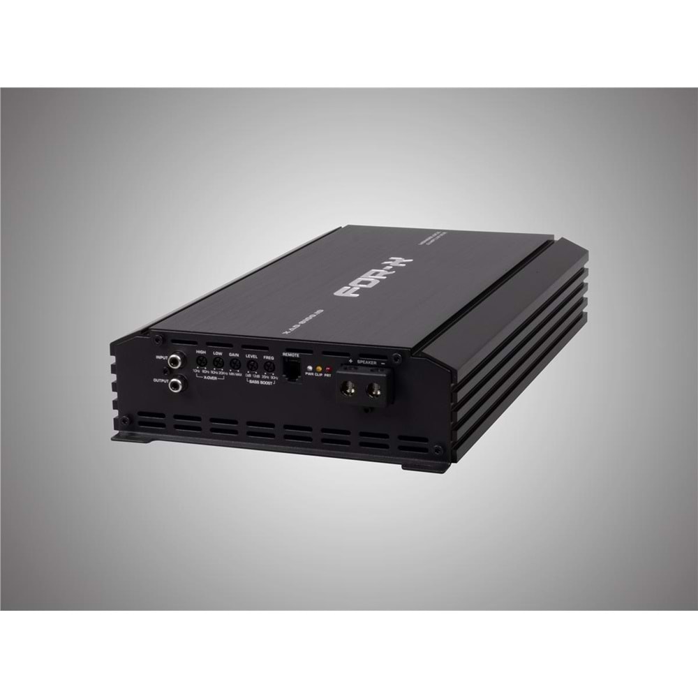 For-X XAD-8100.1D Rms 4 OHM 2500Wx1CH Oto Anfi