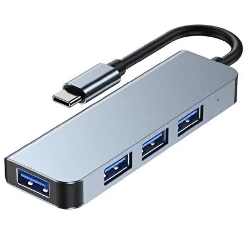 Bawerlink BW-2026 Type-C 4 port Usb 3.0/2.0 Yeni Nesil Type-C Usb Çoğaltıcı