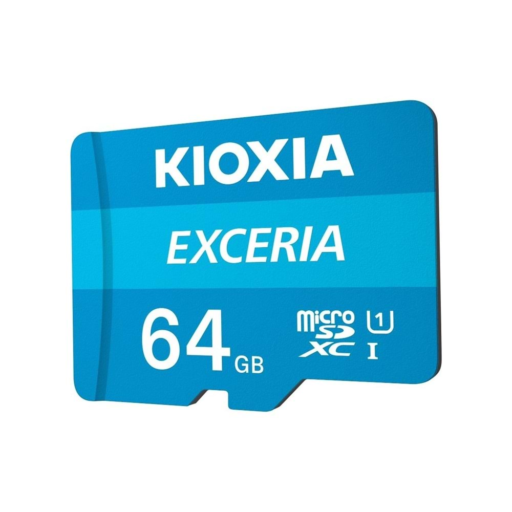 Kıoxıa 64GB Exceria Micro SDXC UHS-1 C10 100MB/sn (LMEX1L064GG2) Hafıza Kartı