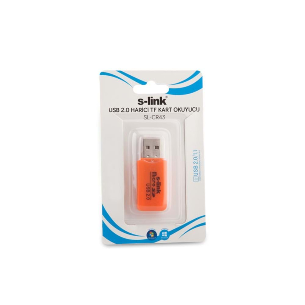 S-link SL-CR43 Usb 2.0 Kart Okuyucu