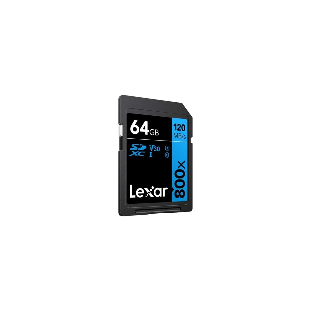 Lexar Blue Series 800x Pro LSD0800064G Class 10 UHS-I U3 V30 64 GB Hafıza Kartı