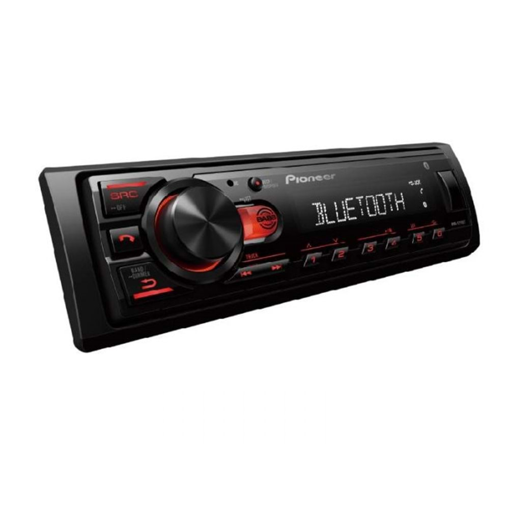 Pıoneer MVH-S235BT USB/AUX Bluetooth 2 Amfi Çıkışlı Yeni Seri Oto Oto Teyp