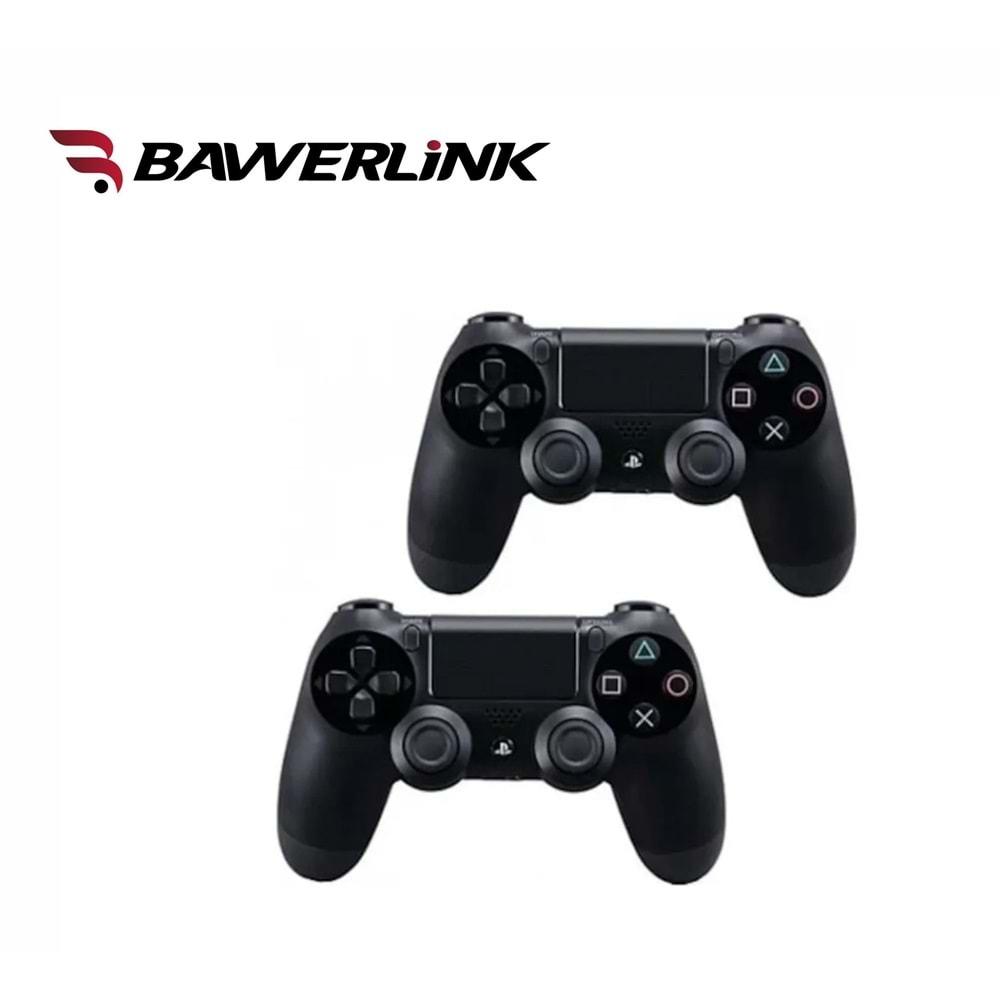 Bawerlink BW-14 Double Shock 4 Wireless Kablosuz PS4 Oyun Kolu