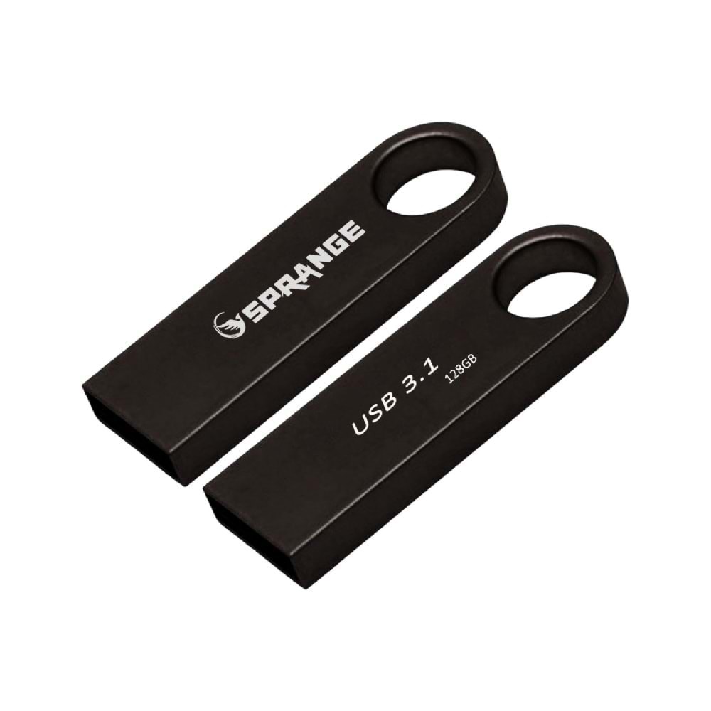 Sprange SU128 USB 3.1 128GB Metal Kasa Flash Disk